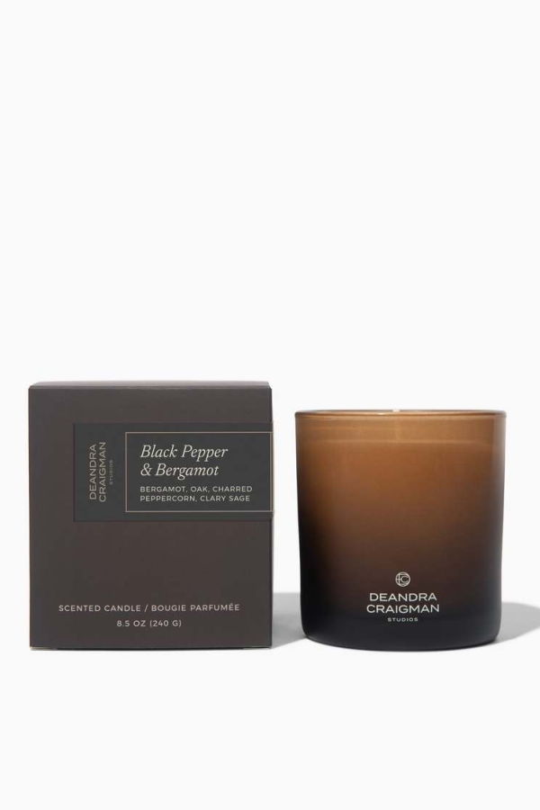 DeAndra Craigman Studios Black Pepper & Bergamot Candle