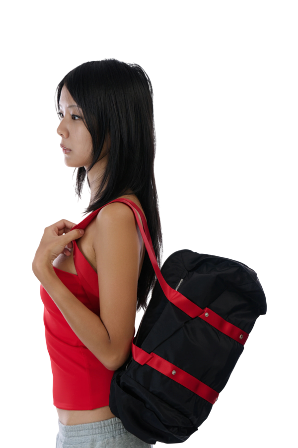 fey fey WORLDWIDE Black Permanent Pressed Bag