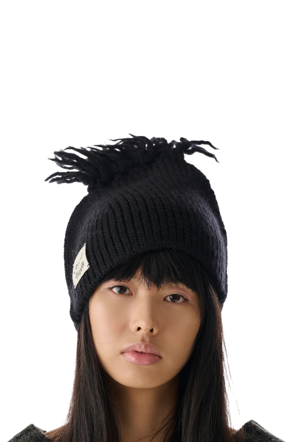 fey fey WORLDWIDE Scarf End Beanie