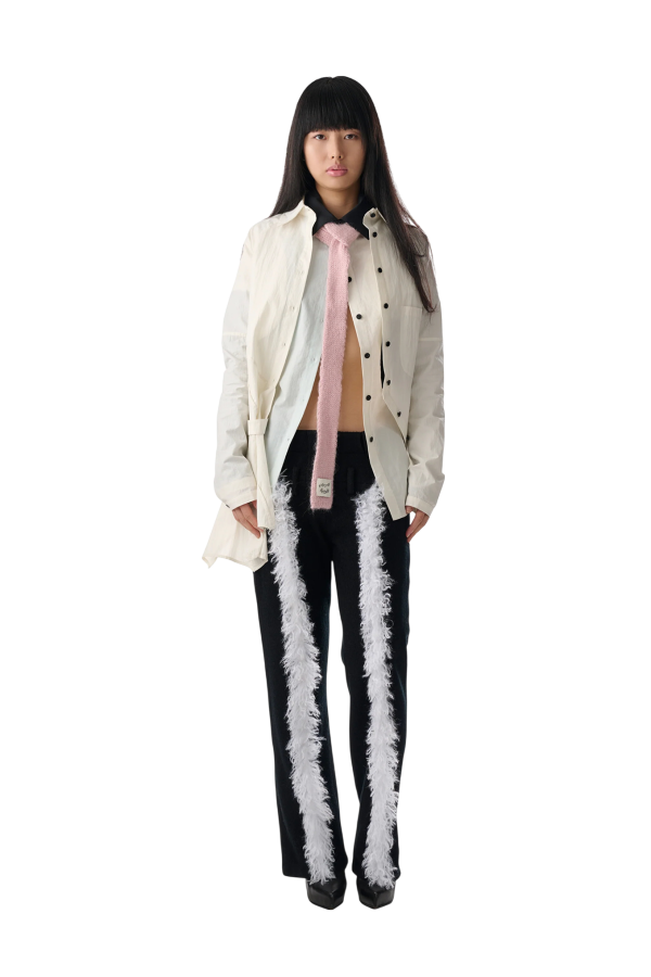 fey fey WORLDWIDE Snowy Line Pants