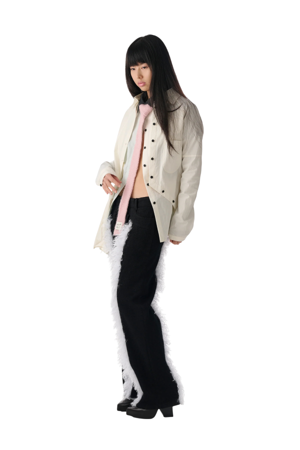 fey fey WORLDWIDE Snowy Line Pants
