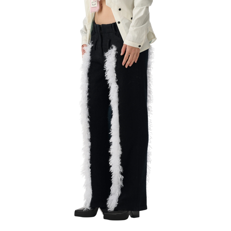 fey fey WORLDWIDE Snowy Line Pants
