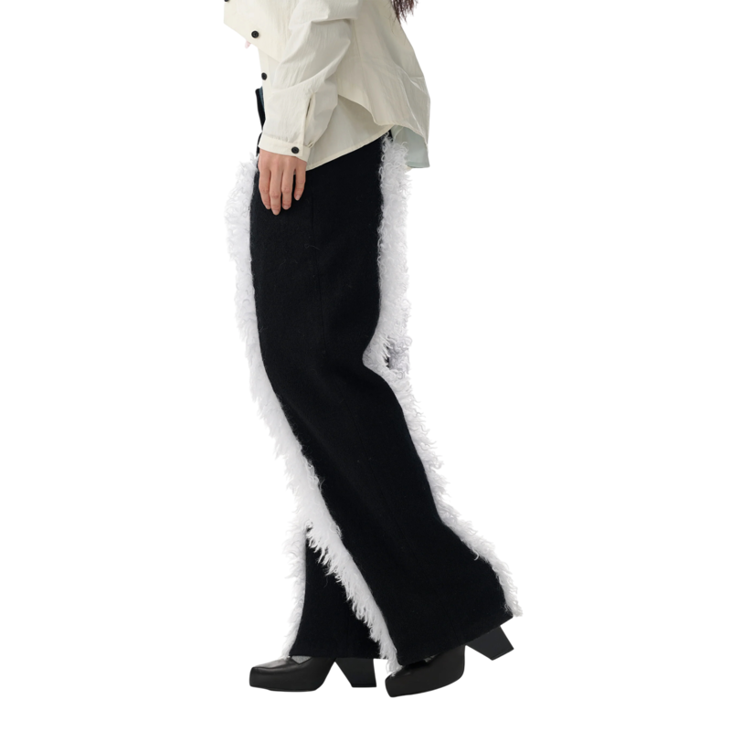 fey fey WORLDWIDE Snowy Line Pants