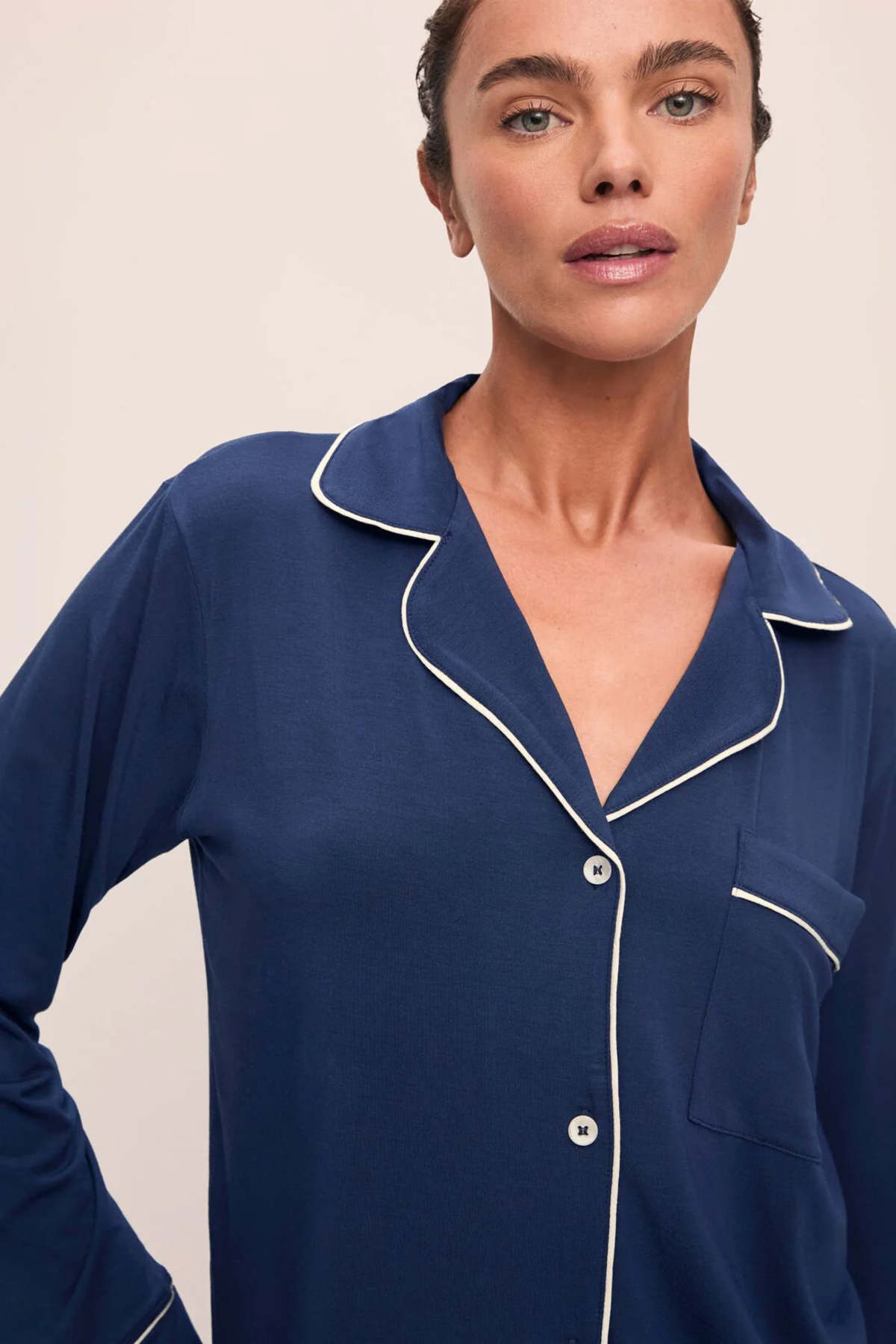 Eberjey Gisele Long PJ Set - Image 3 of 4