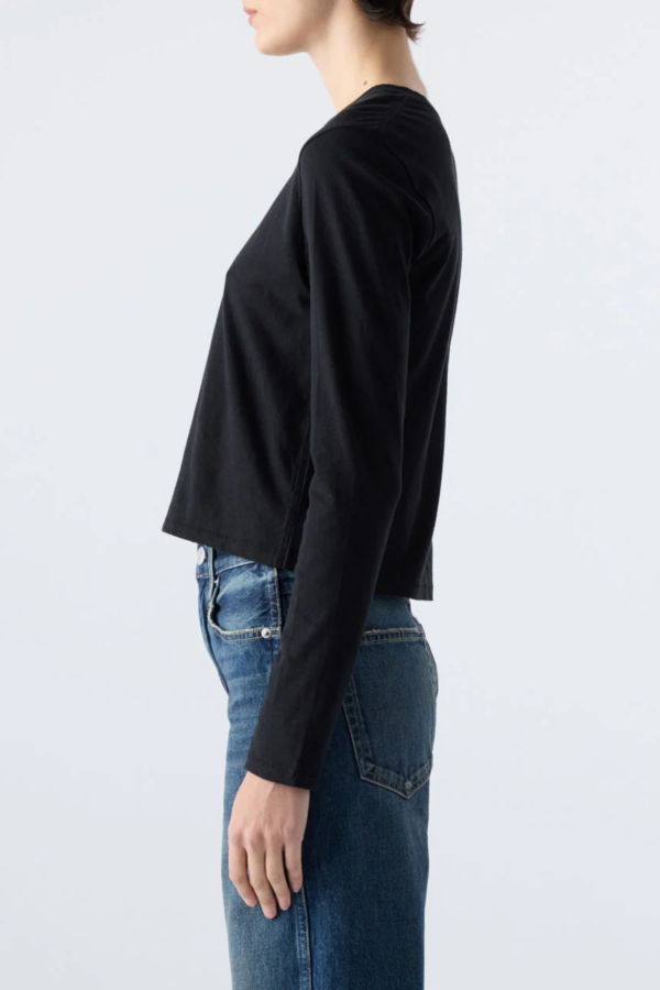 amo denim Linen L/S Babe Tee Tee
