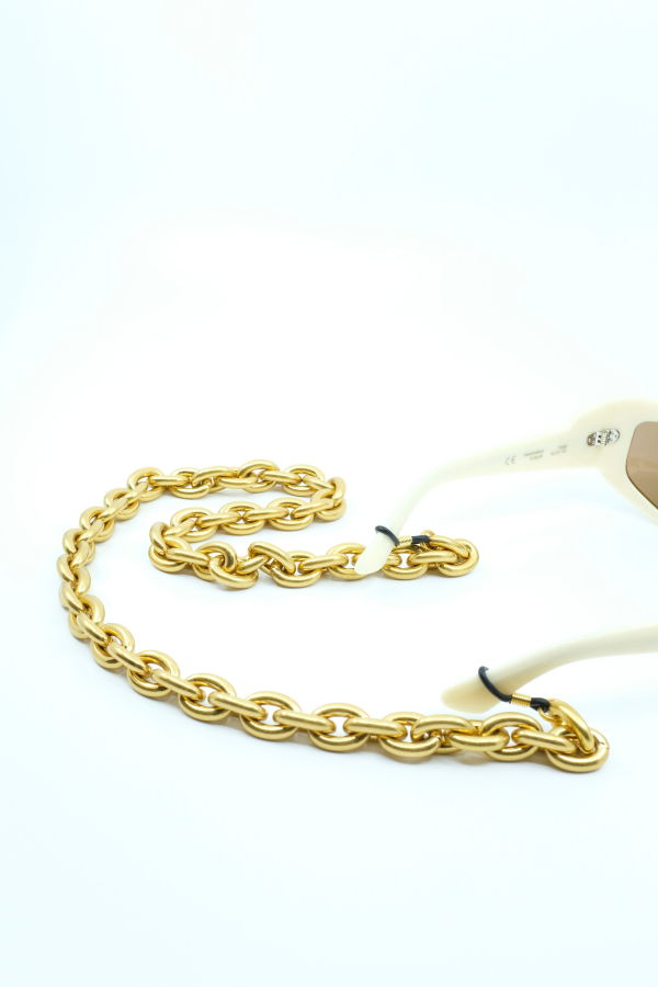 JW ANDERSON Gold Tone Chain-Link Sunglasses Strap