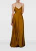 YANGKEHAN Cross-Back Side-Pocket Maxi Dress - Yellow - Thumbnail 3