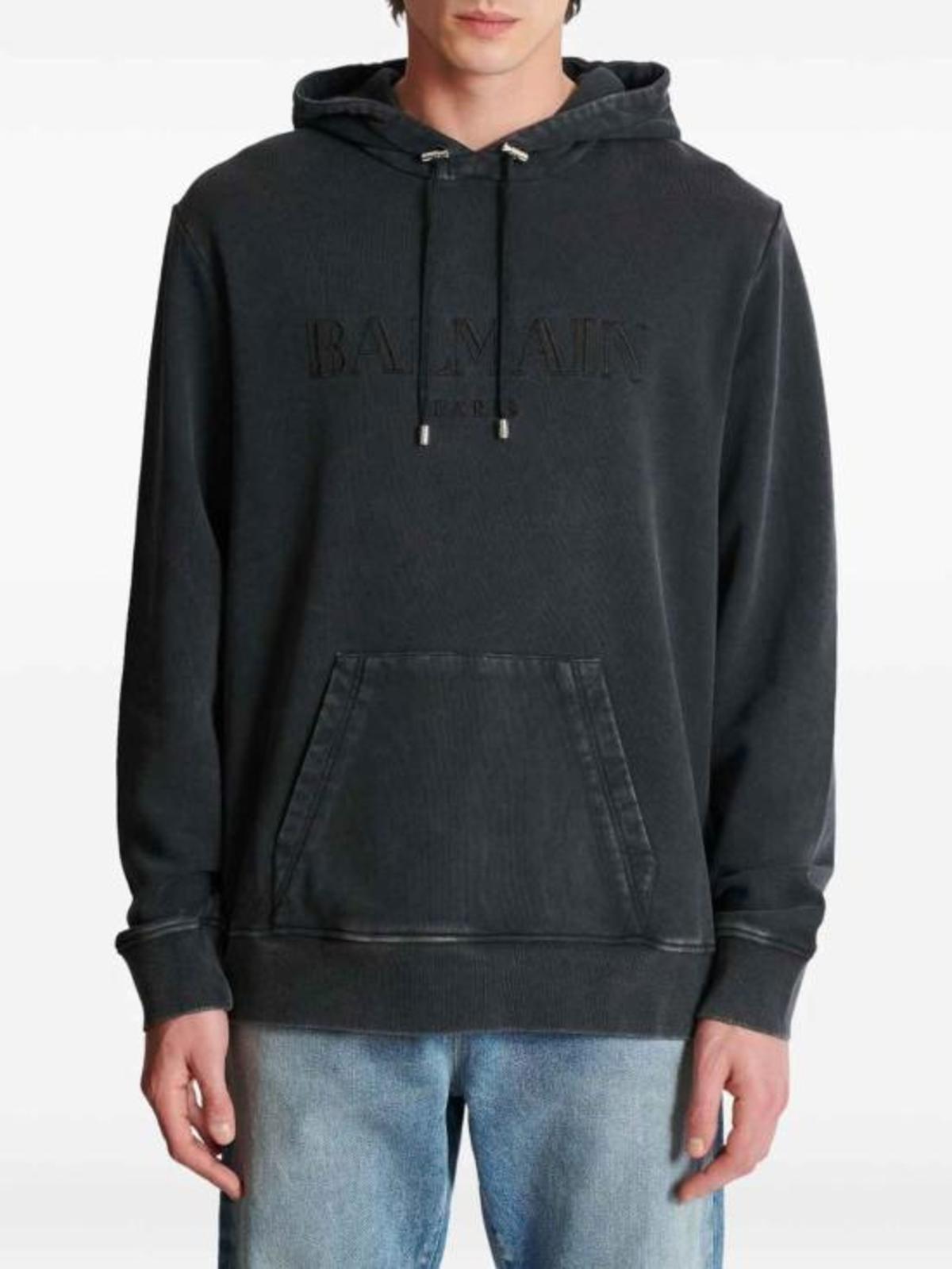 Balmain Hoodie Top - Image 7 of 7