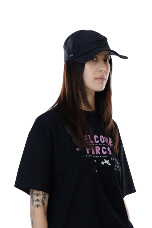 fey fey WORLDWIDE Double-Brim Cap - Black