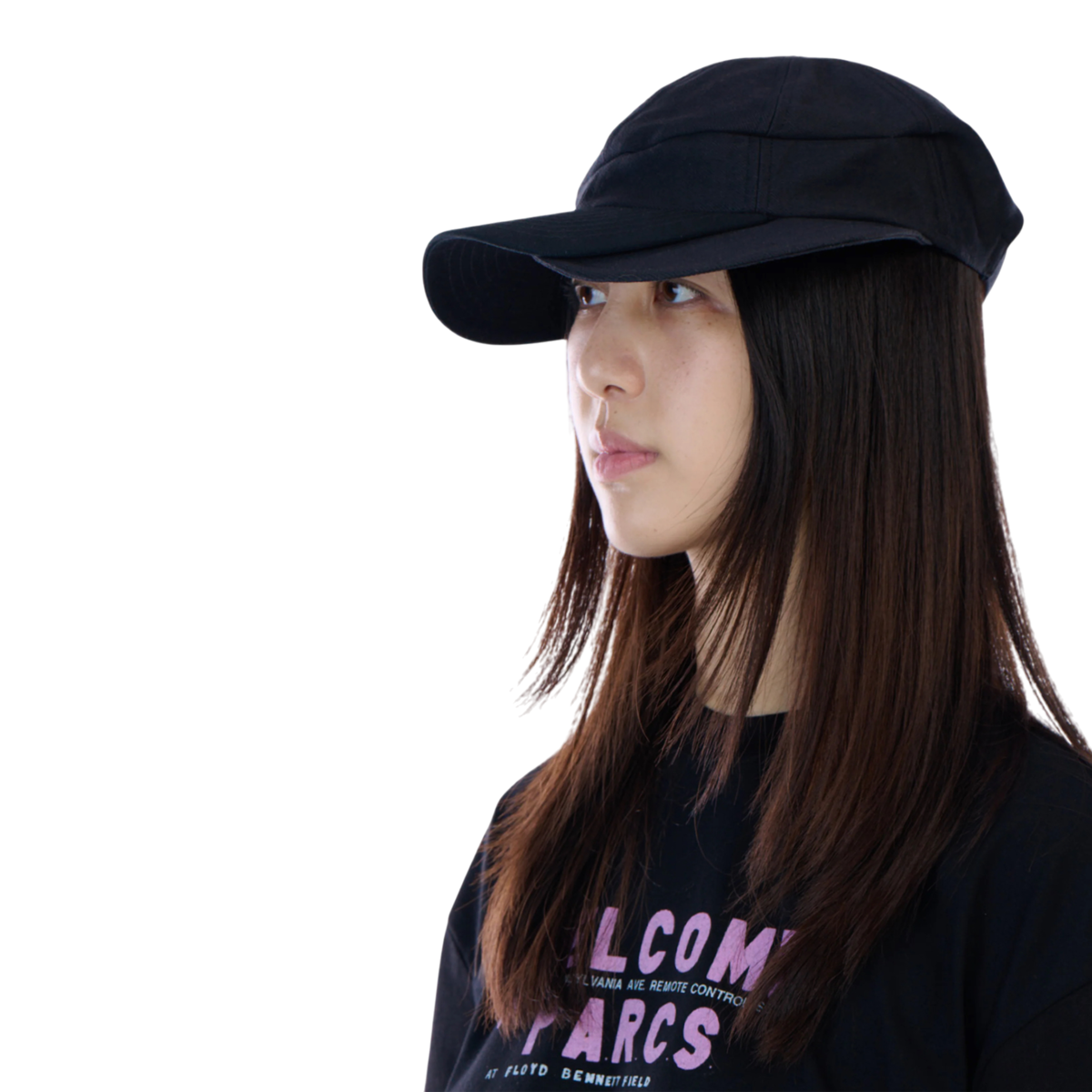 fey fey WORLDWIDE Double-Brim Cap - Black | Garmentory