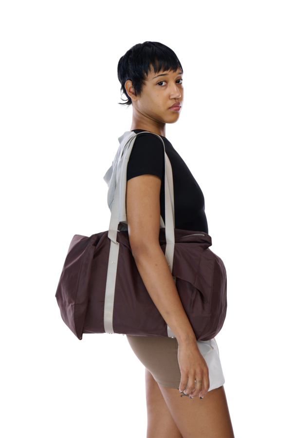 fey fey WORLDWIDE Permanent Pressed Duffle Bag