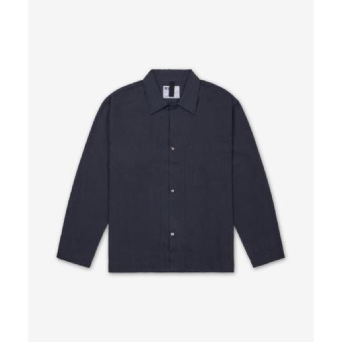 Margaret Howell Long Sleeve Shirt - Navy - Image 1 of 2