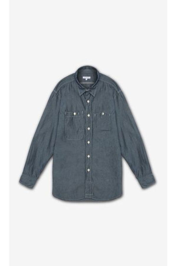 Engineered Garments Long Sleeve Shirt - Indigo