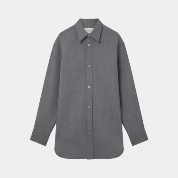 Studio Nicholson Long Sleeve Shirt - Grey