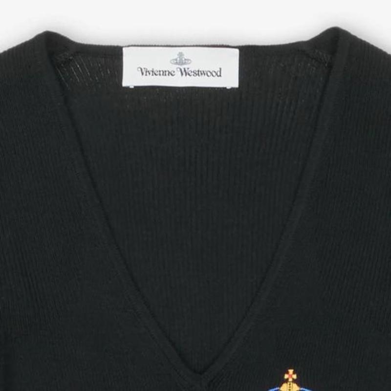 Vivienne Westwood Bea V Sweater - Black