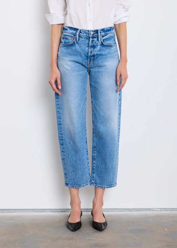 Betro Simone Ellen Barrel Leg Jean - Euclid Wash