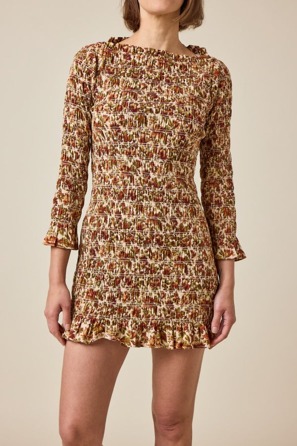 DÔEN Cecillia Dress - Ivory Reve Des Jardins