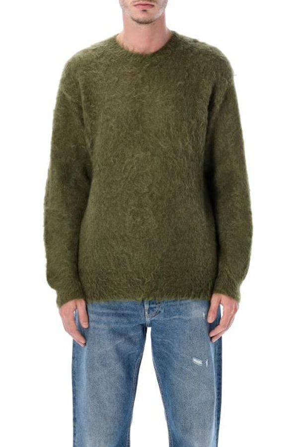 Auralee Sweater - Olive