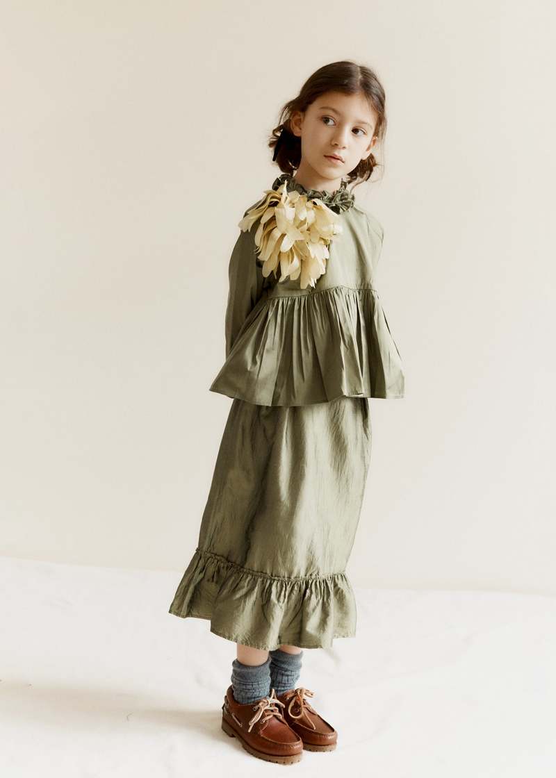 Caramel Calliope Girl's Blouse