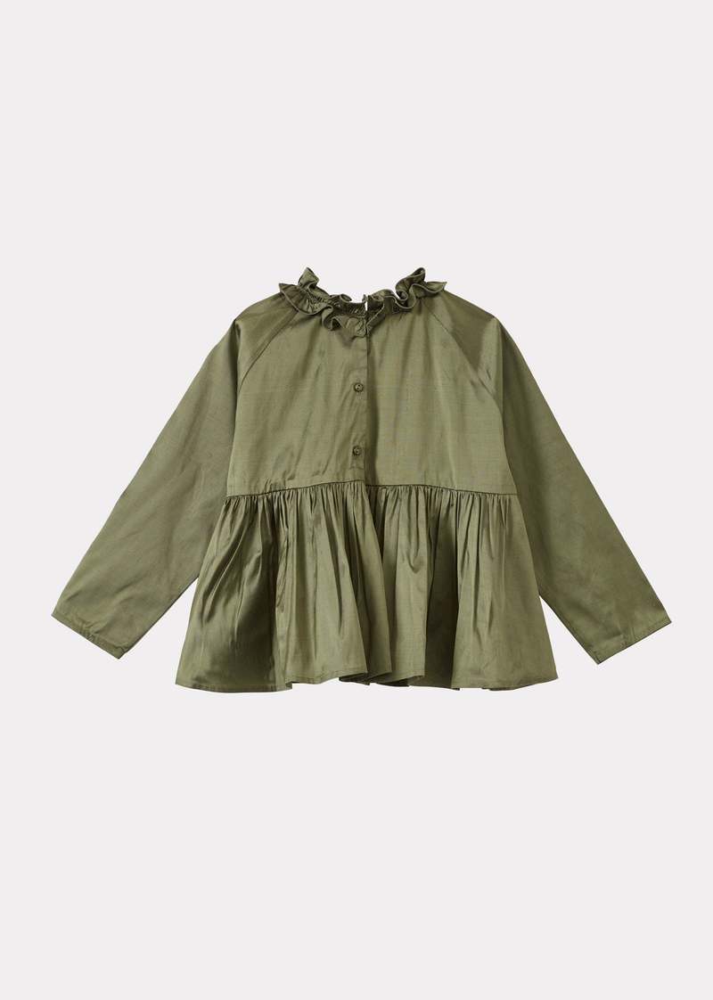 Caramel Calliope Girl's Blouse