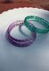 IKKIVI Arm Candy Bangle Set - Sea Green & Lavender - Thumbnail 3