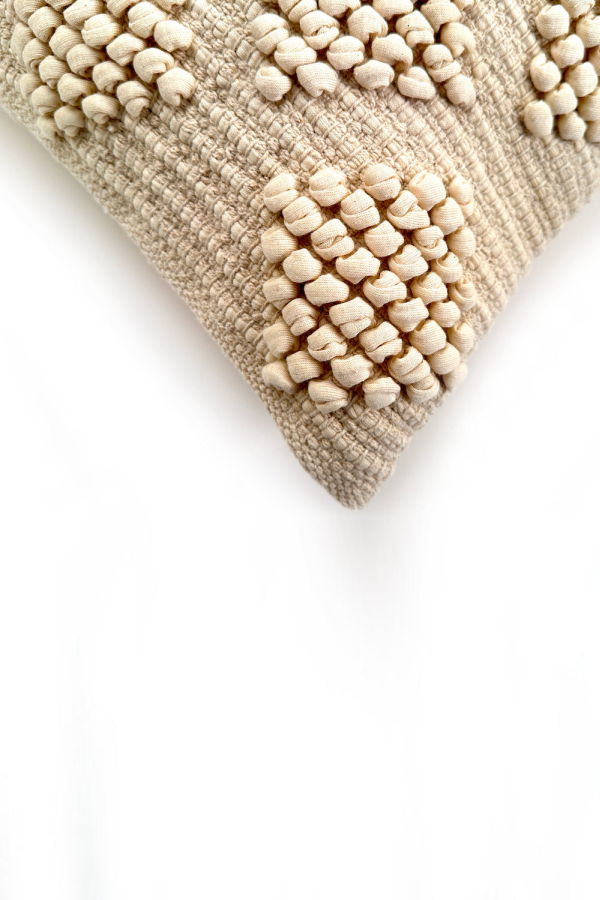 Bit of Meraki Kunbi Throw Pillow Cover