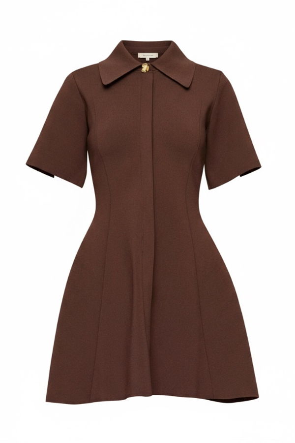 Clea Sorrel Knit Shirt Dress