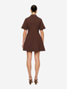 Clea Sorrel Knit Shirt Dress - Thumbnail 4