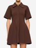 Clea Sorrel Knit Shirt Dress - Thumbnail 6