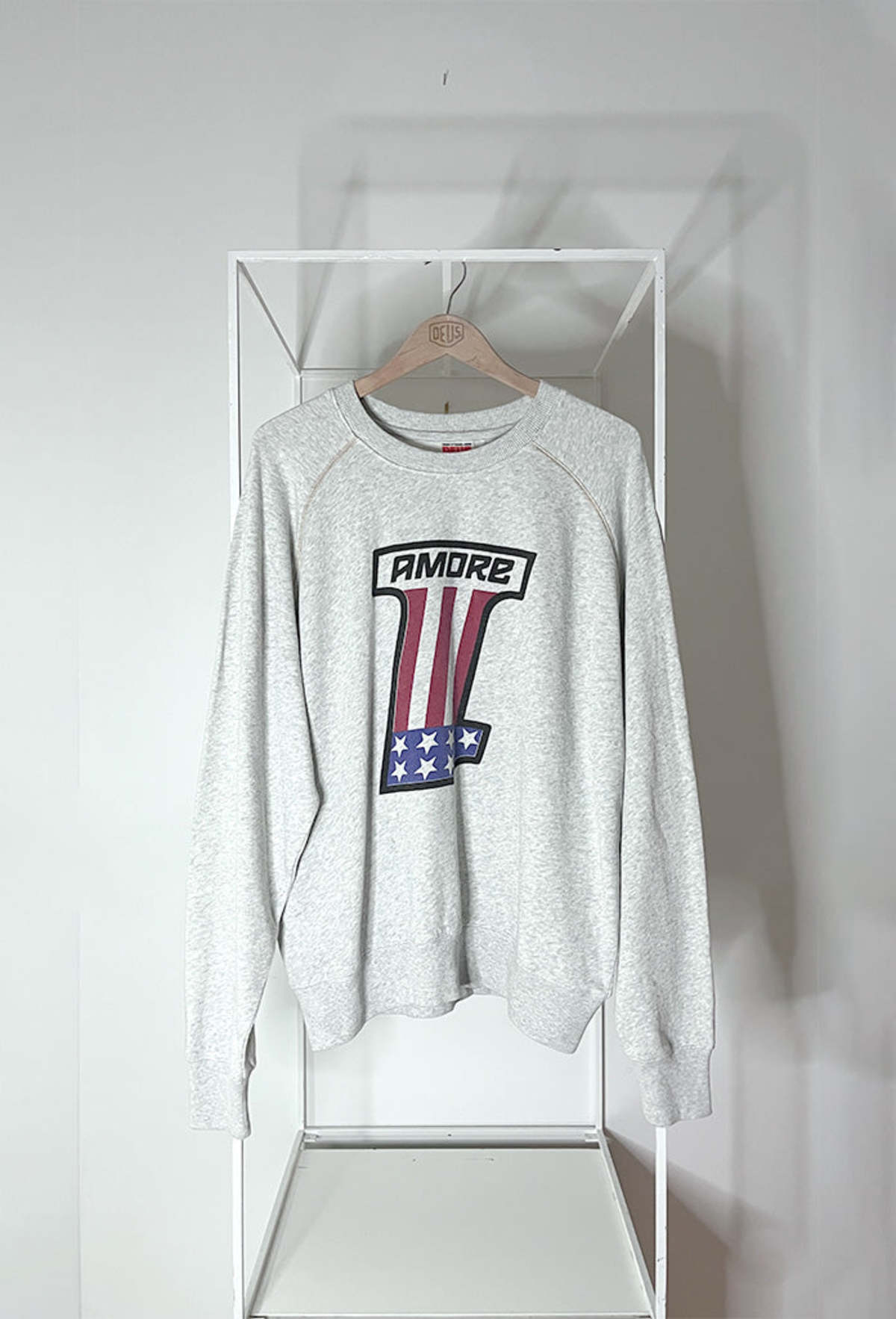 Deus Ex Machina One More Marle Crew - Lt Grey Marle - Image 1 of 2