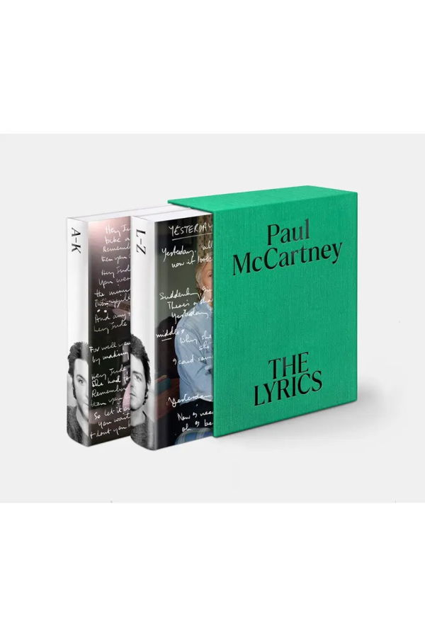 "The Lyrics: 1956 to the Present" by Paul McCartney Book