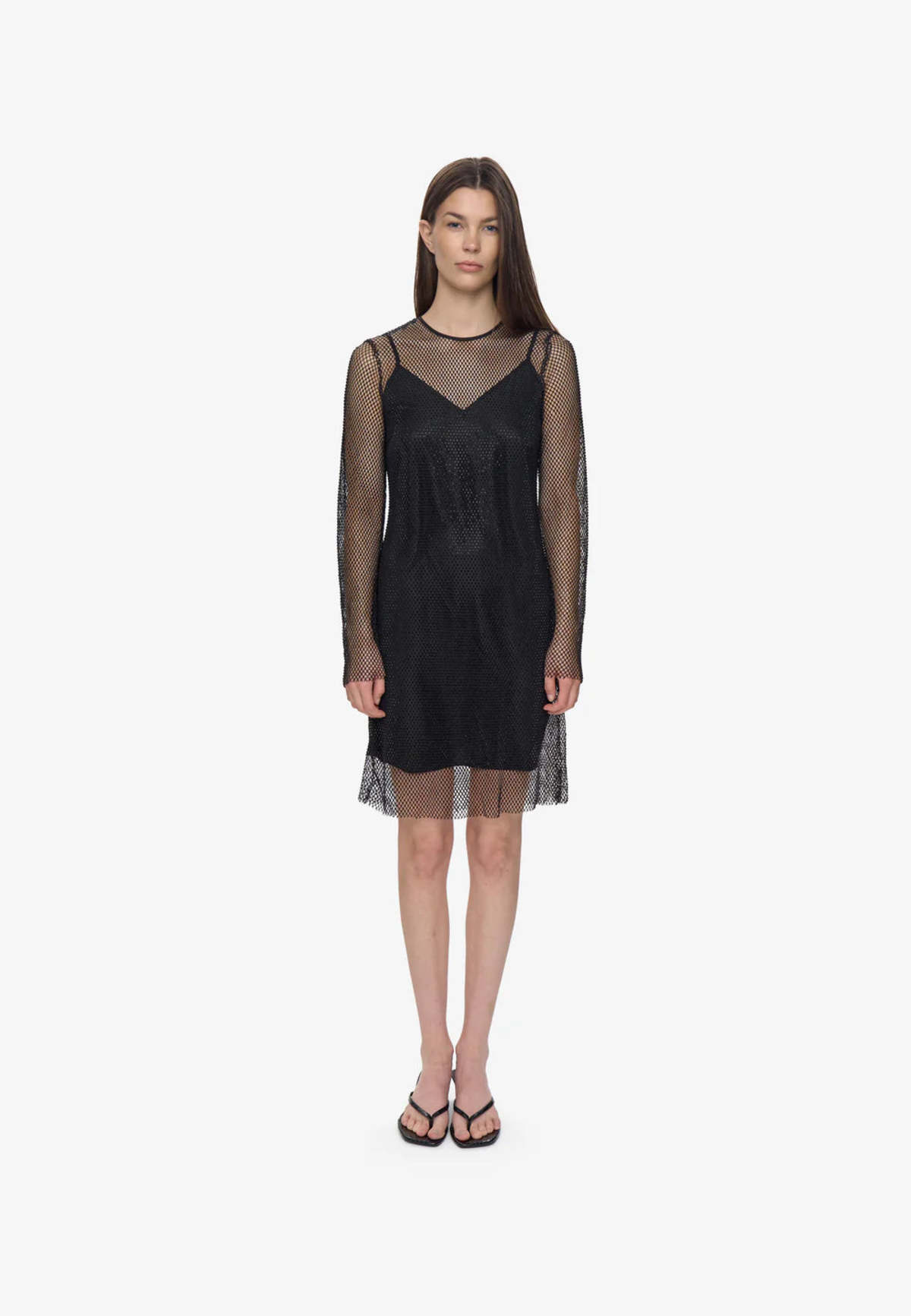 Minimum Emma Dress - Black - Image 1 of 4