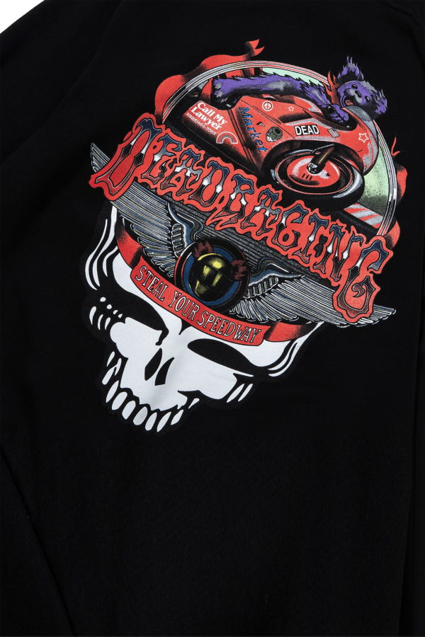 MARKET GD X MARKET Stealie Moto Bear Hoodie