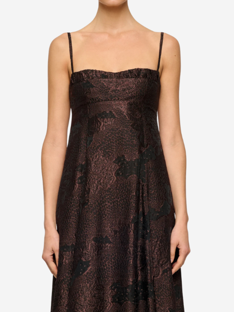 Clea Theron Midi Dress