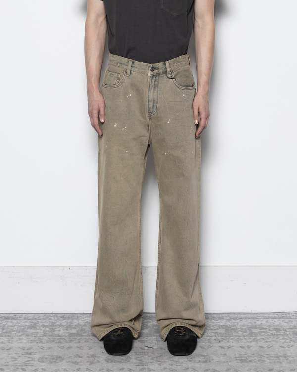 Records INC. Lone Painter Straight Fit Jean