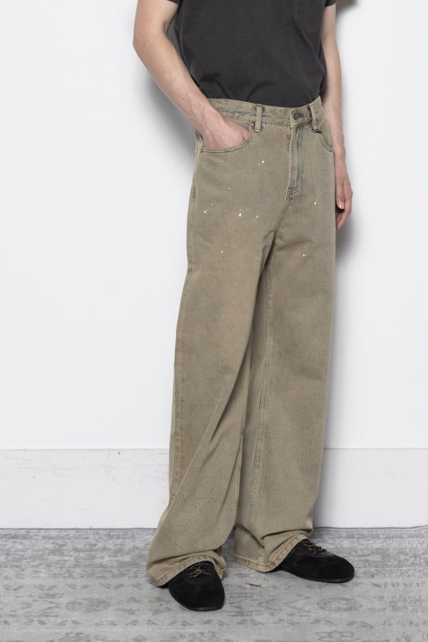 Records INC. Lone Painter Straight Fit Jean