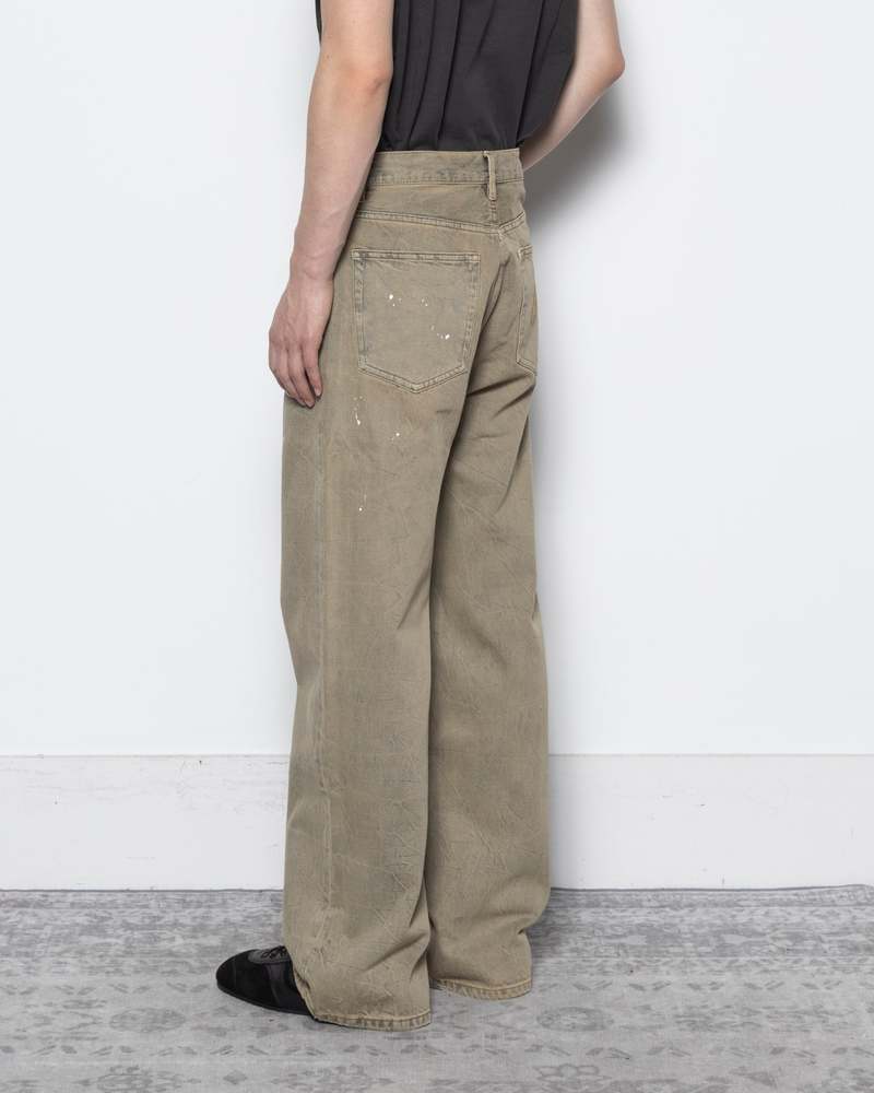 Records INC. Lone Painter Straight Fit Jean