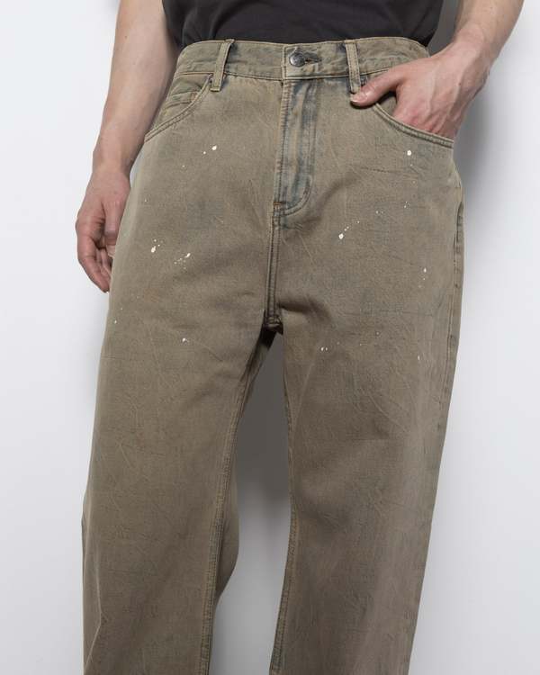 Records INC. Lone Painter Straight Fit Jean