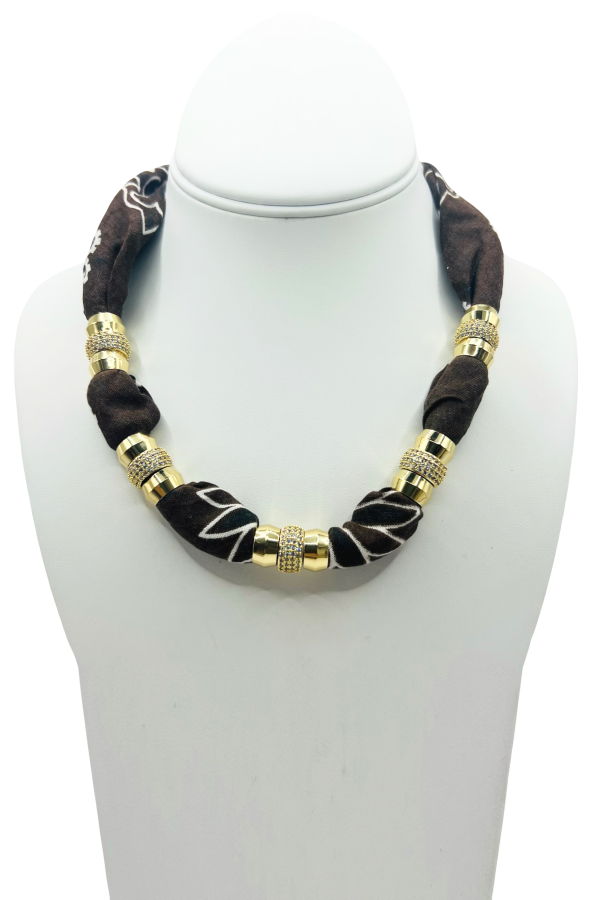 Holst and Lee Bandana Necklace