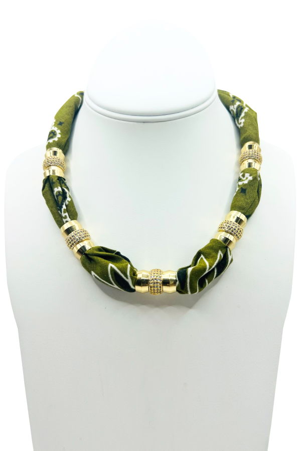 Holst and Lee Bandana Necklace