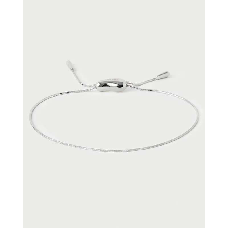 PDPAOLA Rodeo Slider Bracelet - Silver