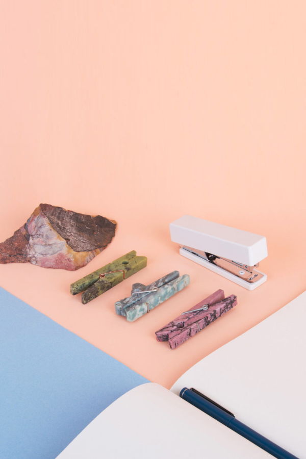 Dar Proyectos Decorative Gemstone Laundry Clip