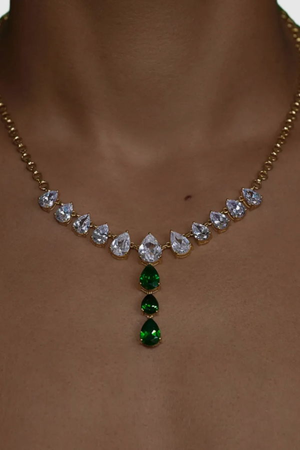 VEERT The Gold Drop Chain Necklace - Yellow Gold