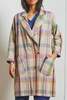 RUJUTA SHETH Barney Trench Kulfi Chex Trench - Thumbnail 5