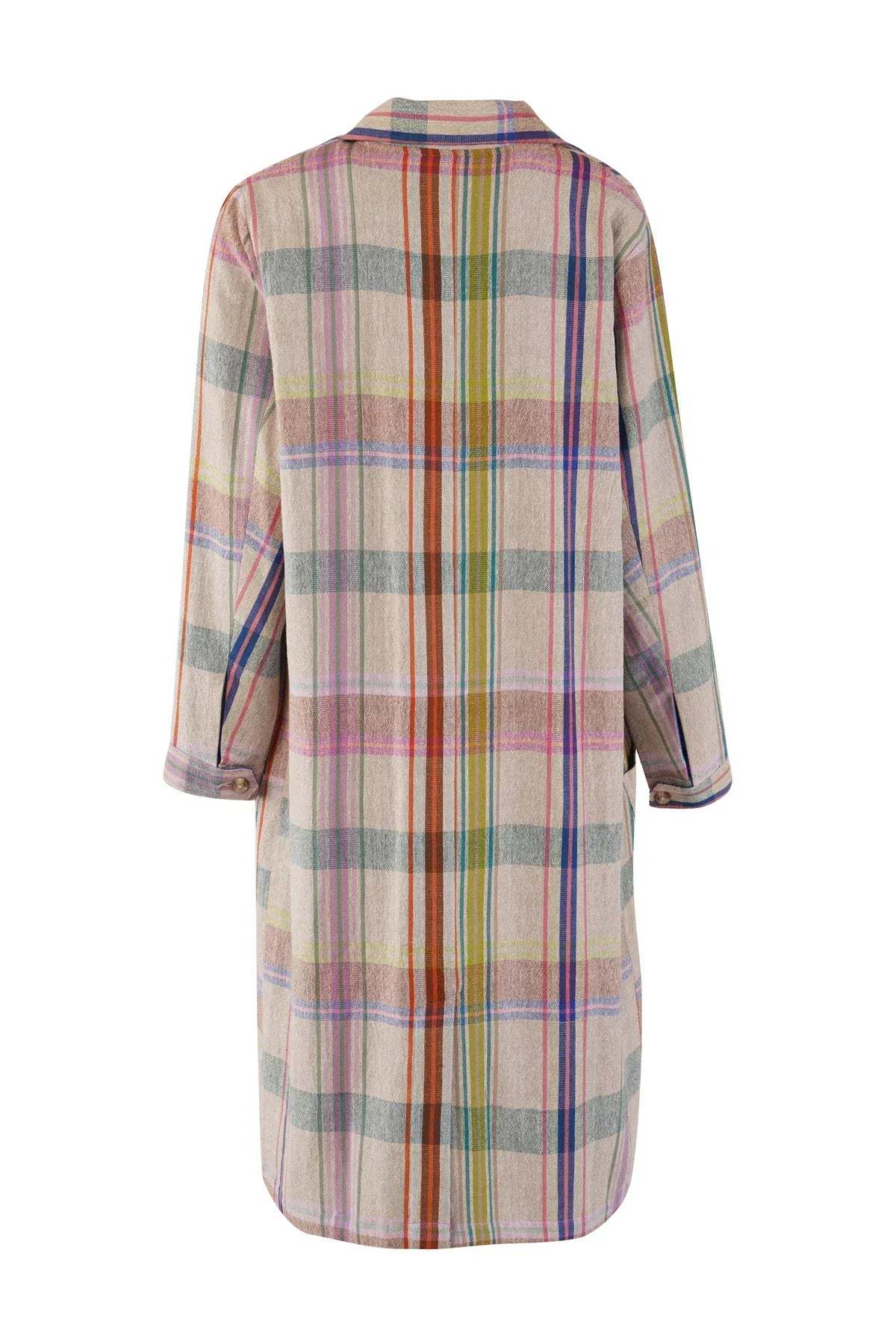 RUJUTA SHETH Barney Trench Kulfi Chex Trench - Image 7 of 7