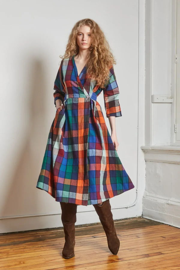 RUJUTA SHETH Nova Wrap Dress