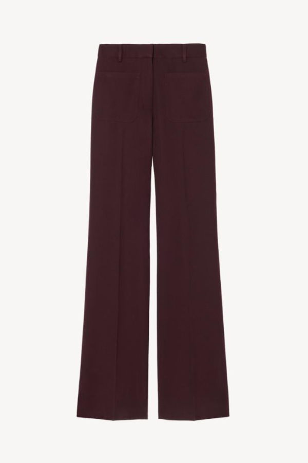 Nili Lotan Christophe Wool Pant - Black