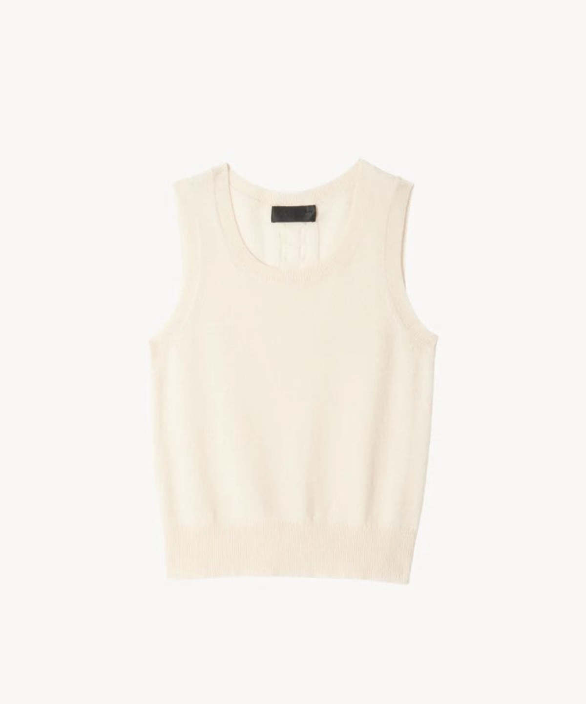 Nili Lotan May Cashmere Tank - Ivory - Image 2 of 2
