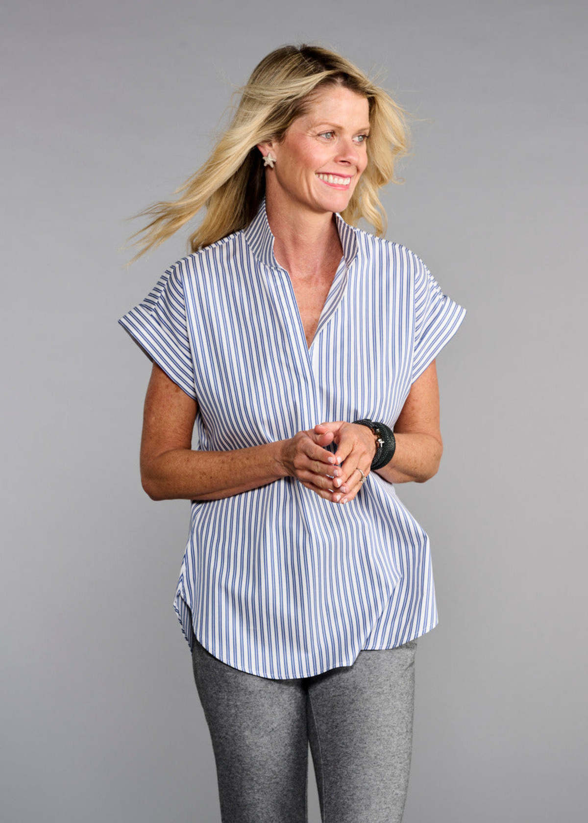 Claridge and King Cap Sleeve League Shirt - Image 1 of 6