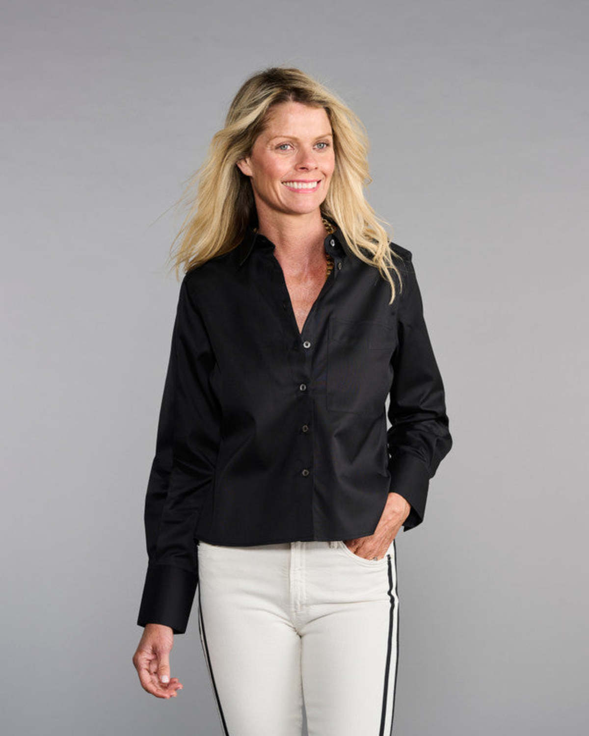 Claridge and King The Crop Shirt - Image 4 of 5